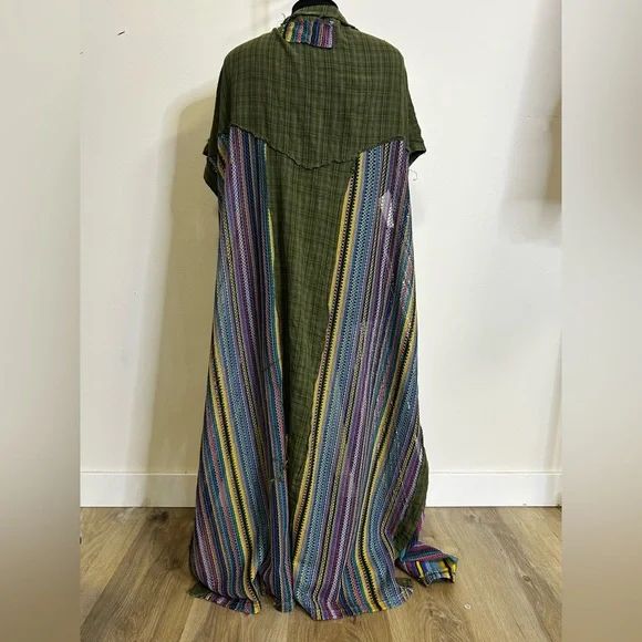 ◾️POL Striped Multicolour Bohemian Kimono - Picture 13 of 15